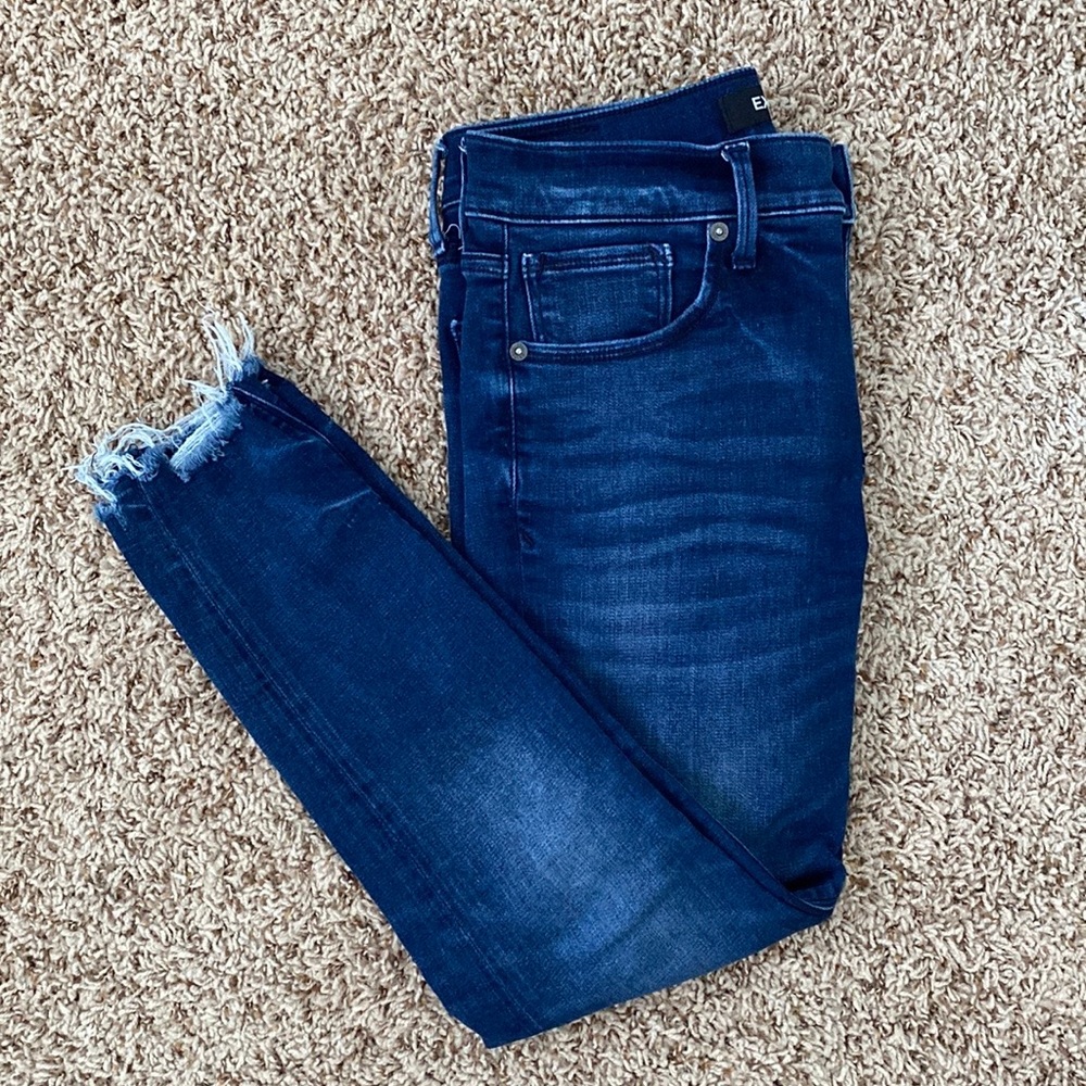Express Skinny Mid Rise Jeans